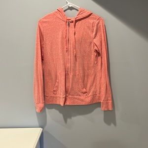 Pink Zip Up sweat shirt Size:S